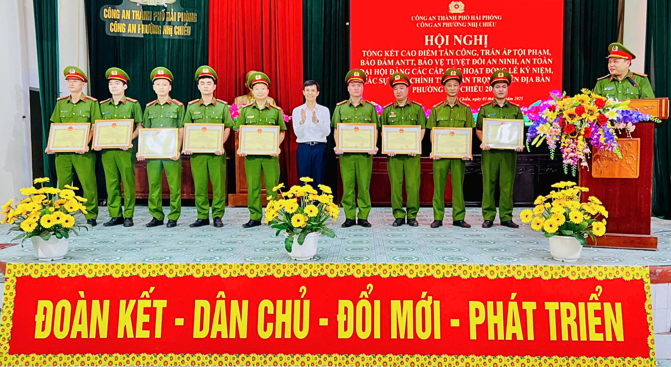 Công an phường Nhị Chiểu phát huy vai trò nòng cốt trong công tác bảo đảm ANTT